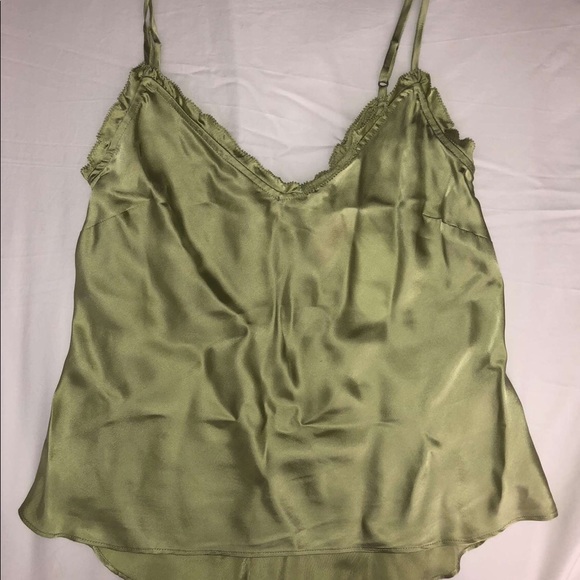 Wilfred green satin top - Picture 2 of 3